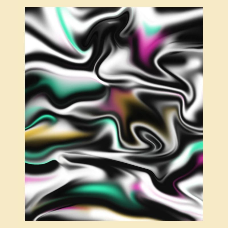 Holographic Flow - mystical abstract