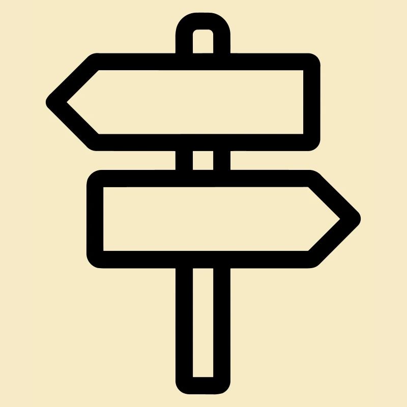panneau directionnel