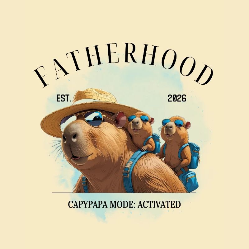 Paternité EST. 2026 – Mode Capypapa activé