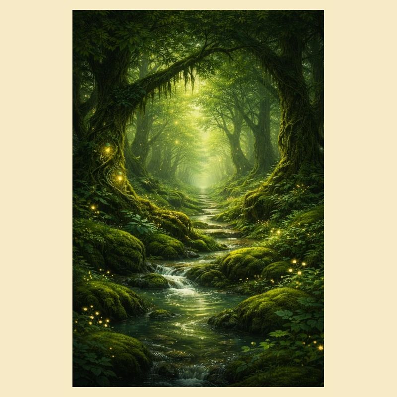 mystischer Wald