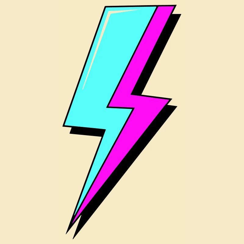 Psychedelische Neon-Beleuchtung