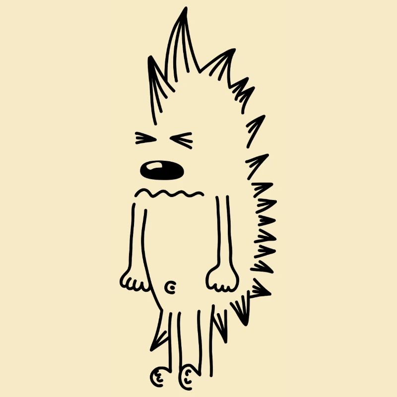 Grumpy Hedgehog – Kawaii Stinger Comic