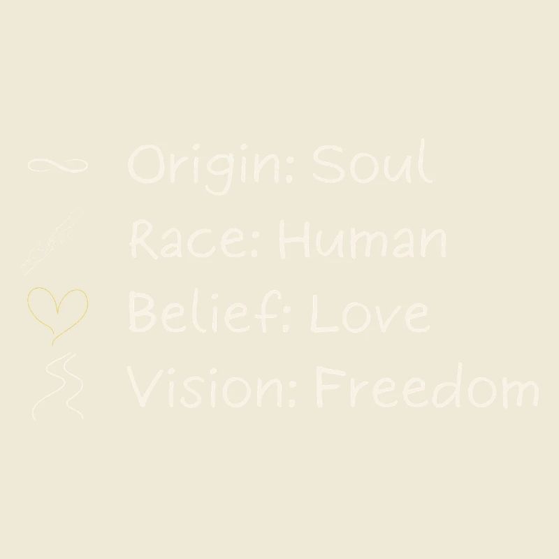 One Vision. One Freedom. One Humanity.