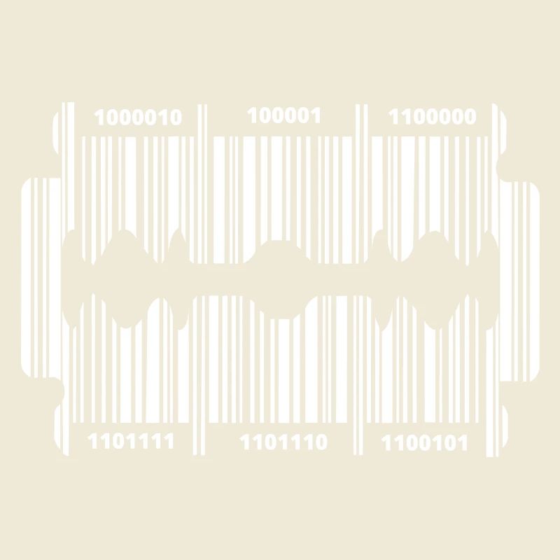 Lame de rasoir avec code