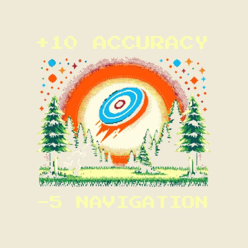 +10 Accuracy | Disc Golf Technik Flight Path Ziele