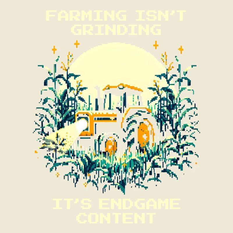 Farming = Endgame | No tutorial mode