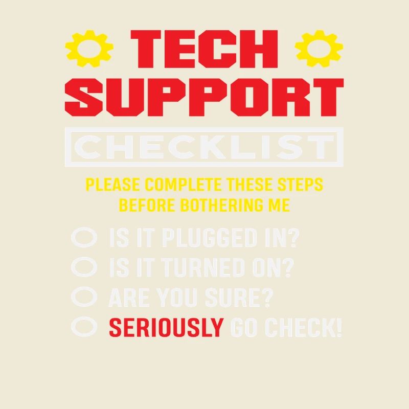 Liste de contrôle du support technique Plugin Admin IT