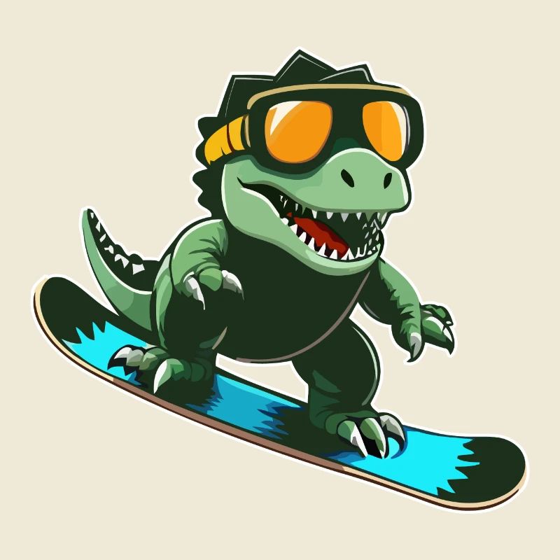 T-Rex Snowboarding