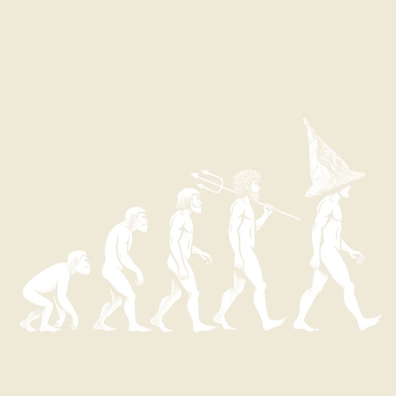 Steampunk Evolution mit Aluhut