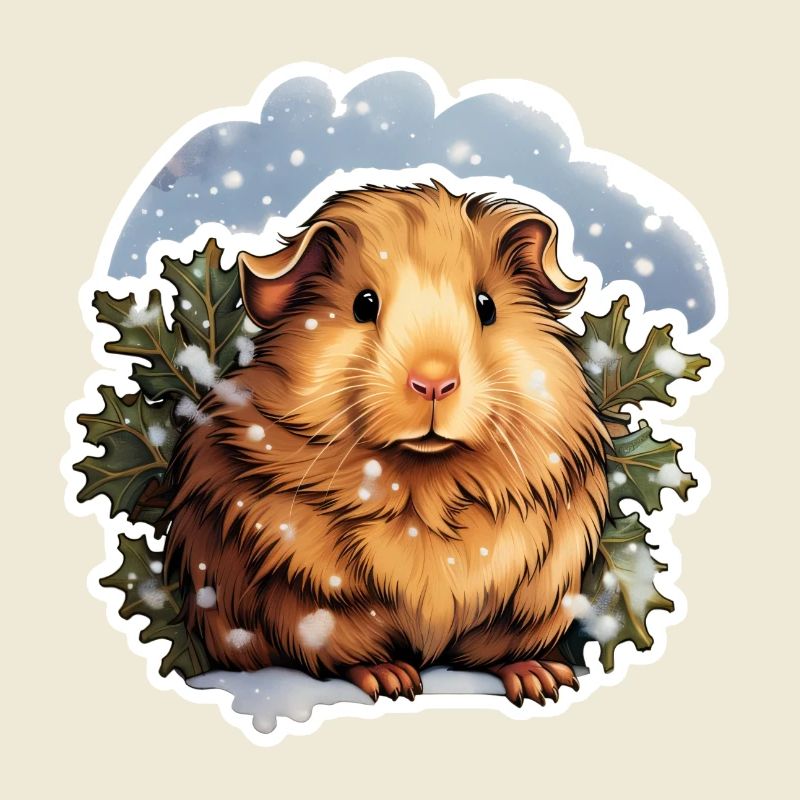 Cochon d’Inde d’hiver