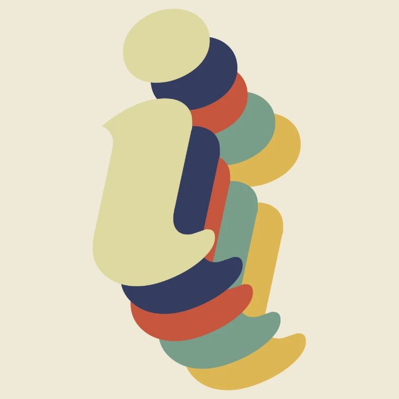 Retro-Buchstabe I
