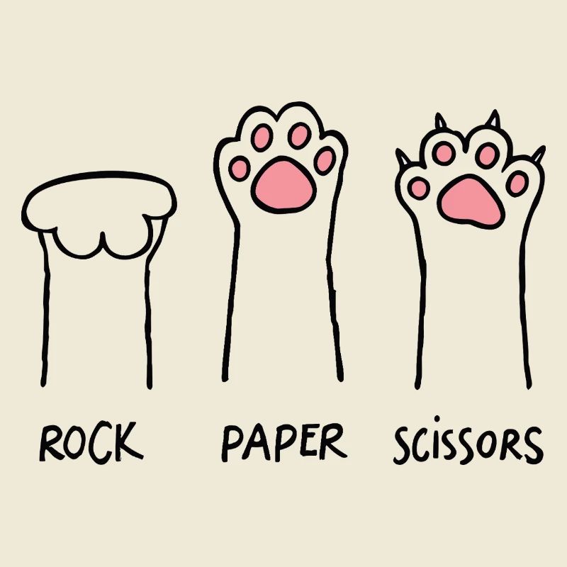 Pet Rock Papier Ciseaux