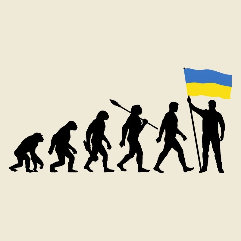 Ukraine - Evolution - Drapeau - Nation
