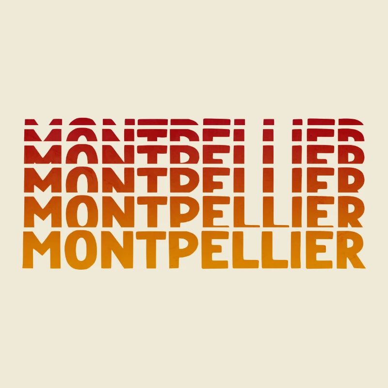 Montpellier Typografie