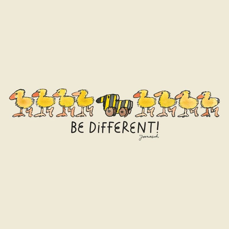 Janosch Tigerente Be Different
