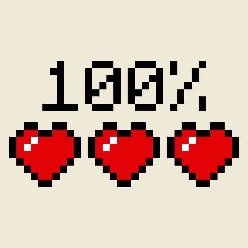 Hundertprozent Statement Partner oder Sportler