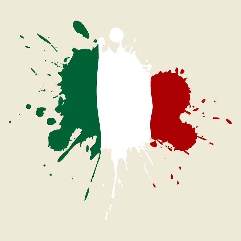 Conception de la tache du drapeau de l’Italie