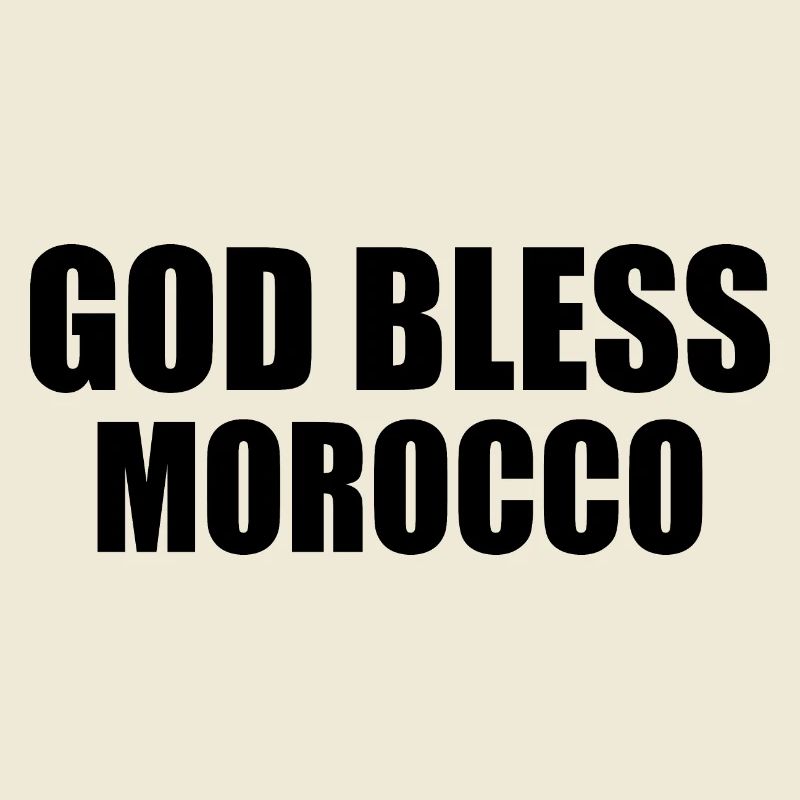 God bless morocco marokko