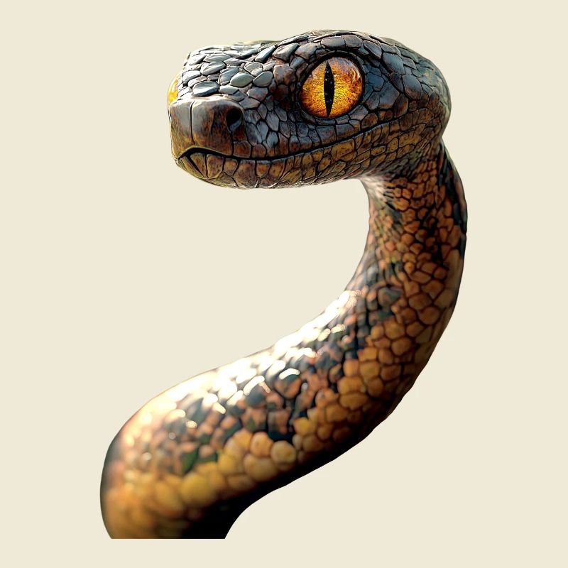 Snake Python Cobra Mamba Rattlesnake Snake