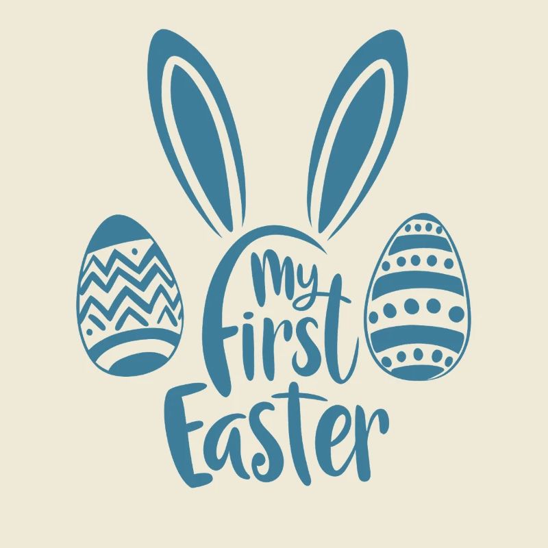 My first Easter - Easter - Baby blue