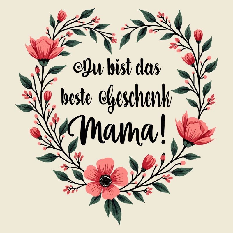 Du bist das beste Geschenk Mama !