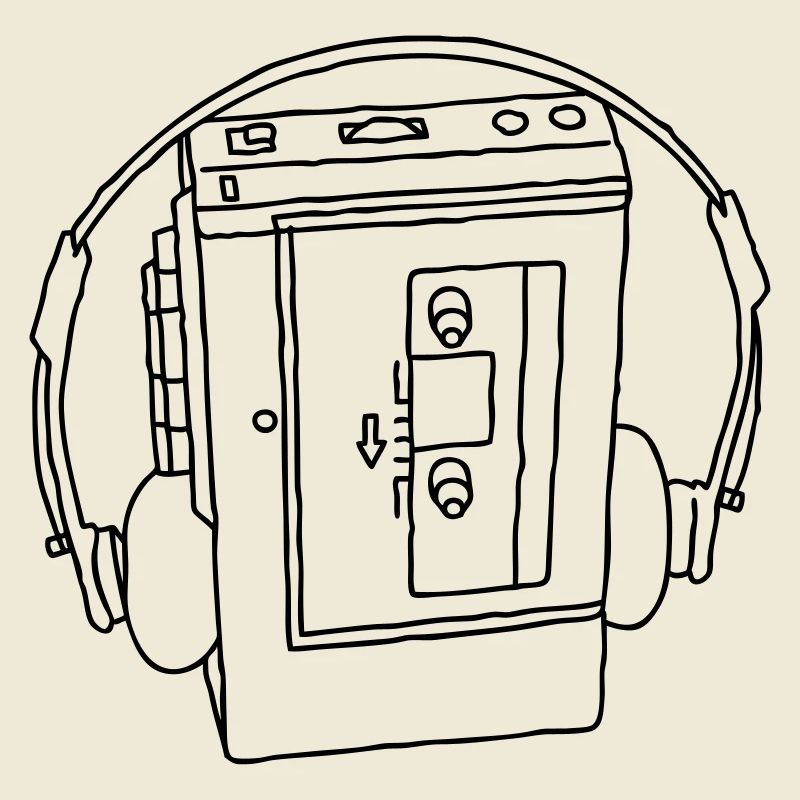 WALKMAN cassette recorder