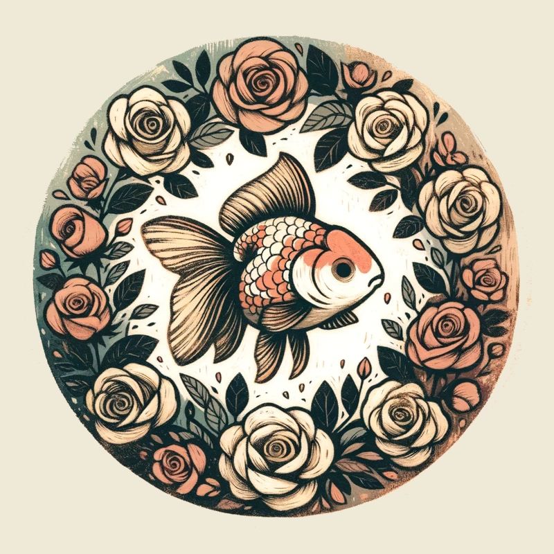 Fancy Oranda Goldfish