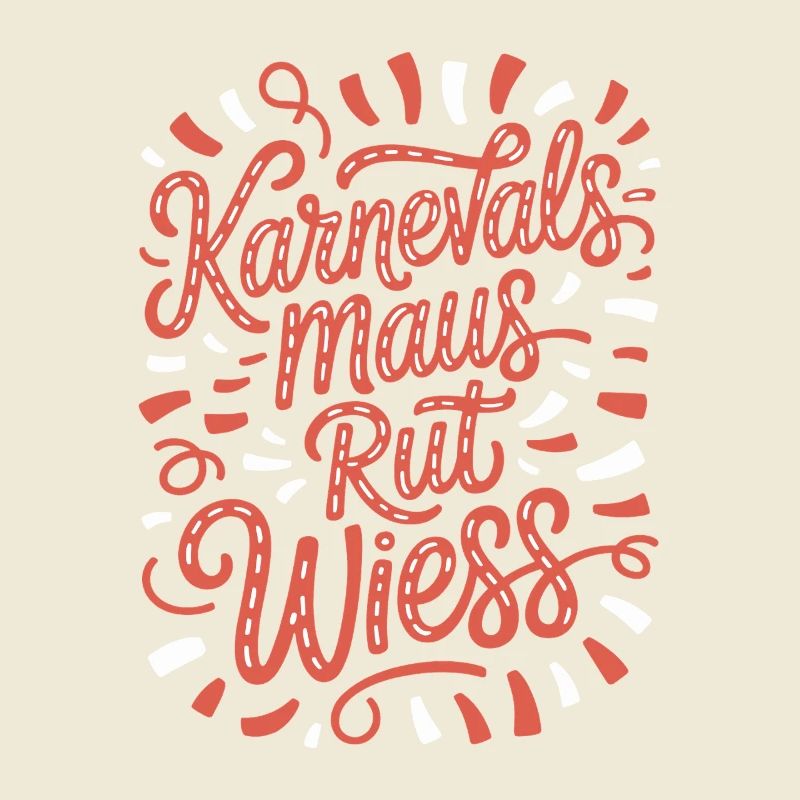 Karnevalsmaus Rut Wiess Köln Kölner Karneval Maus