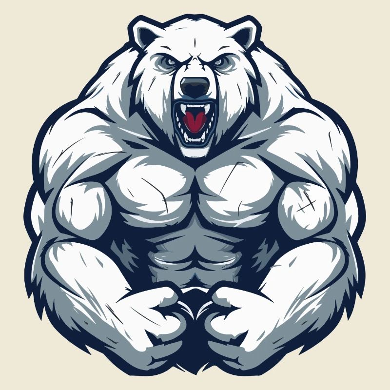 Polar Bear Comic Workout