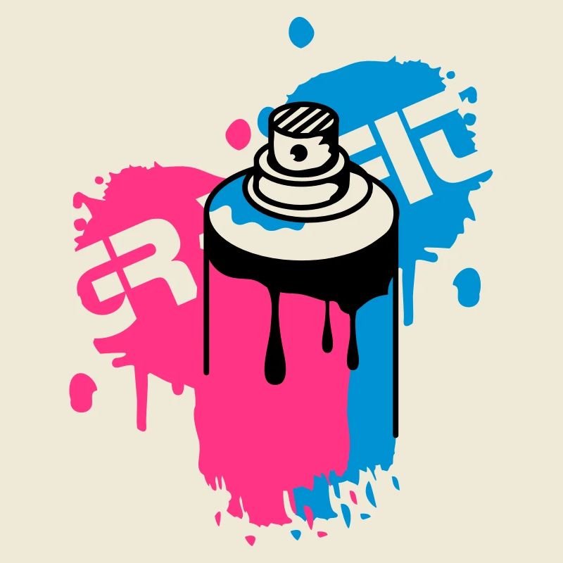spray can Graffiti Style