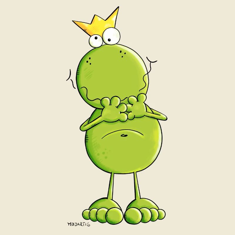 Frosch mit Krone