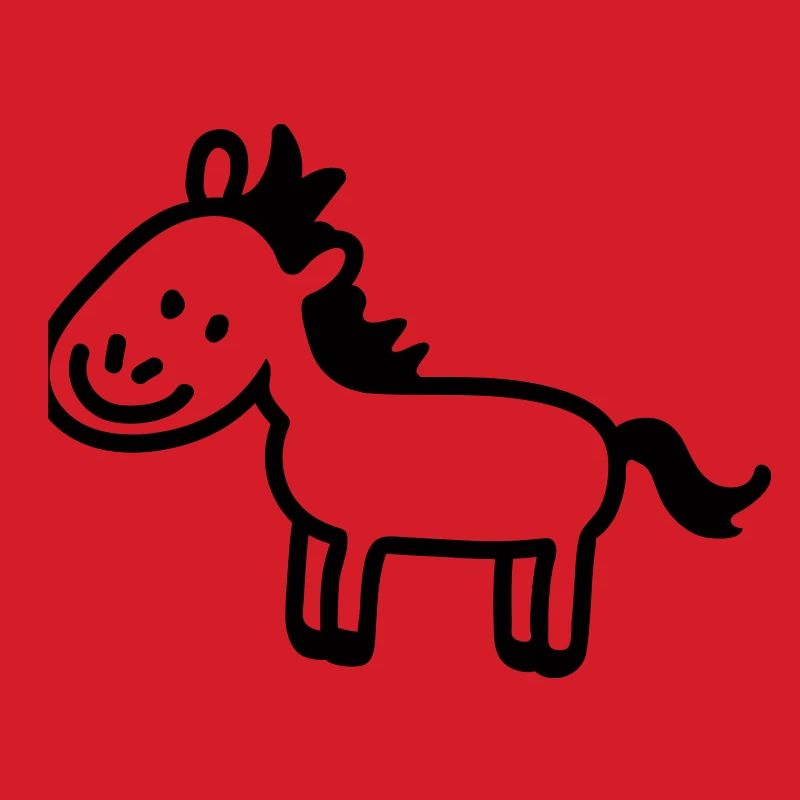 Pony Pferdchen - line