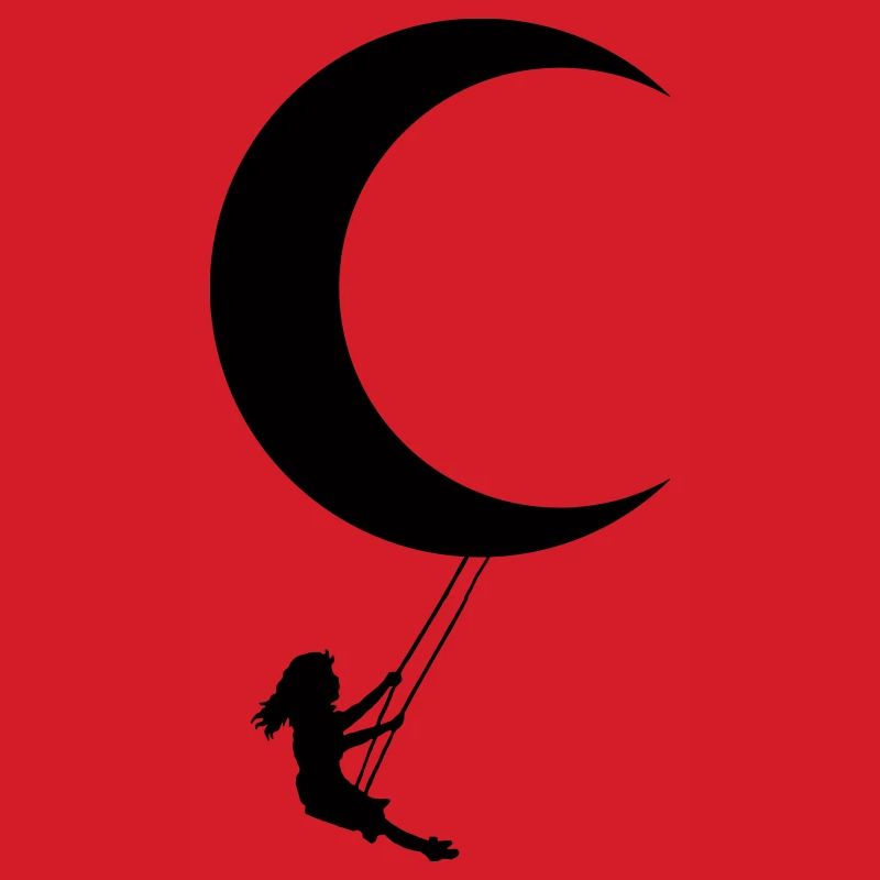 balançoire lune