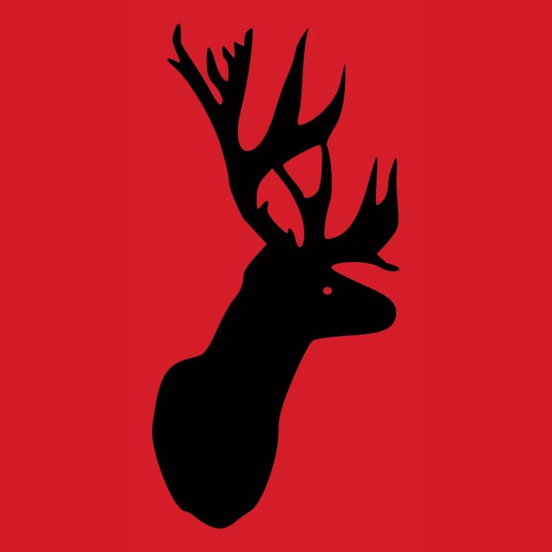 Deer Head - Antler - Hunter