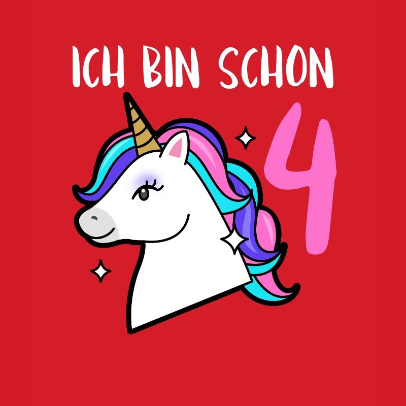 Ich bin schon 5 – Einhorn 5. Geburtstag