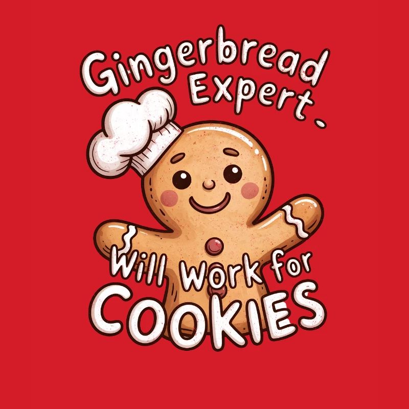 Gingerbread Expert – Will Work for Cookies