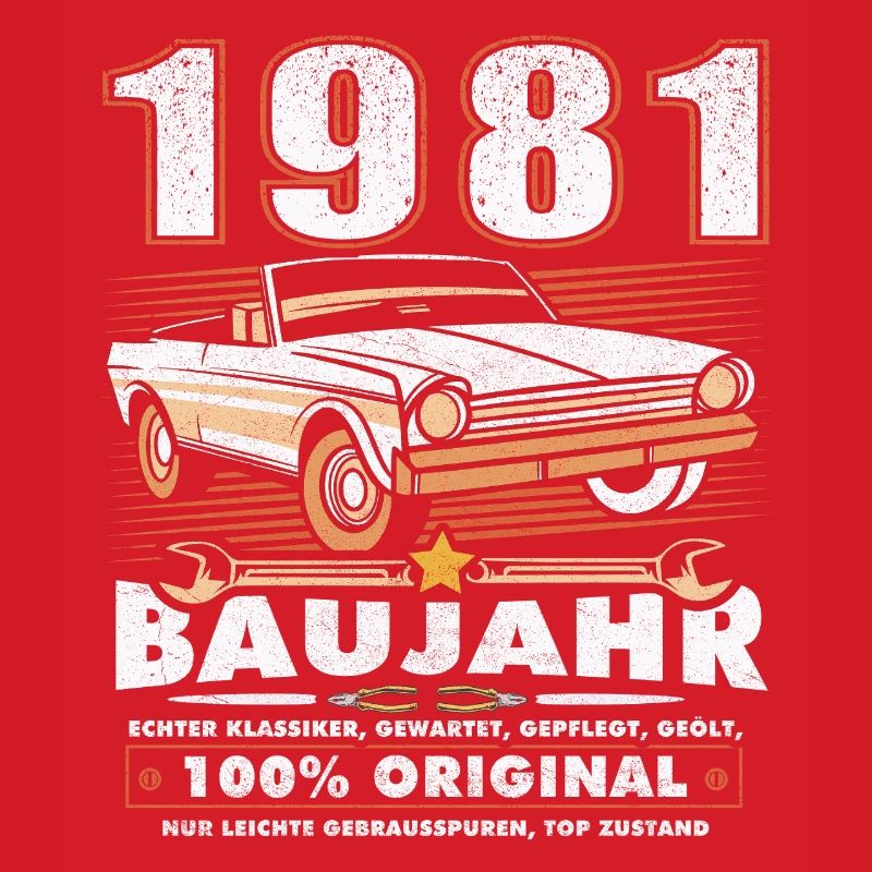 Geburtstag - Oldtimer 1981