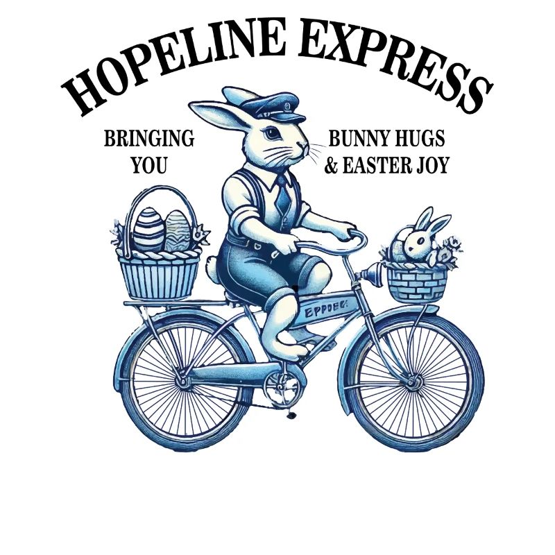Easter Bunny Hugs & Easter Joy Retro Style