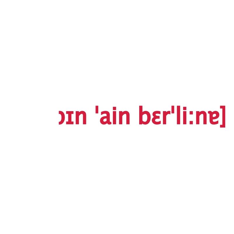 ich bin ein Berliner Lautschrift
