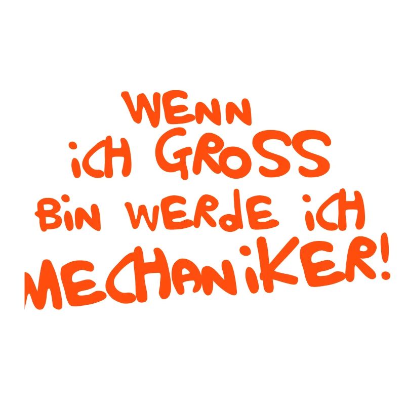 Ich werde Mechaniker!