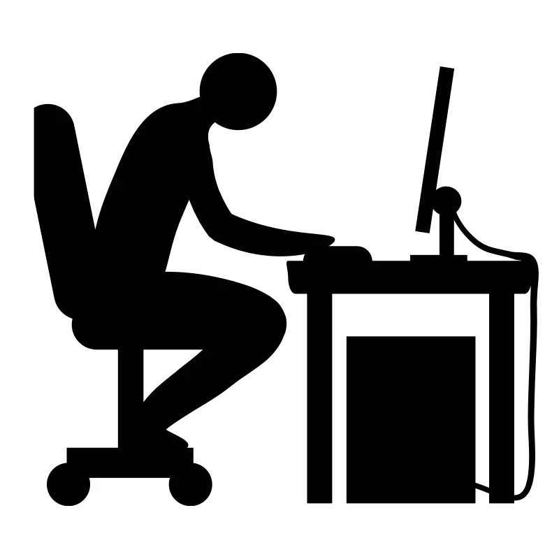 Computer desk nerd