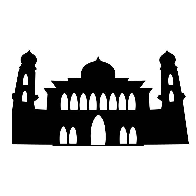 mosque silhouette