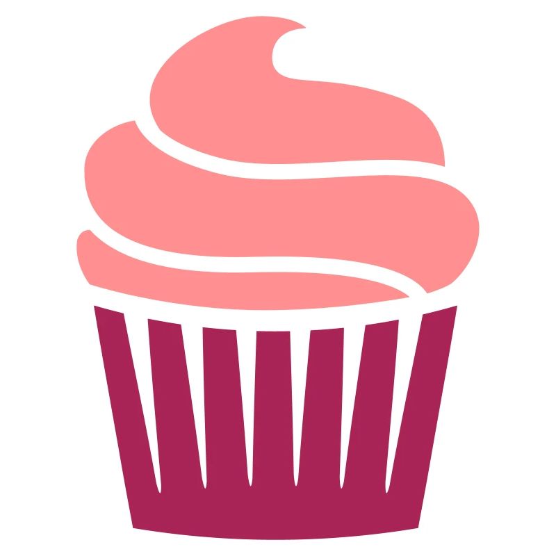 cupcake two-colored