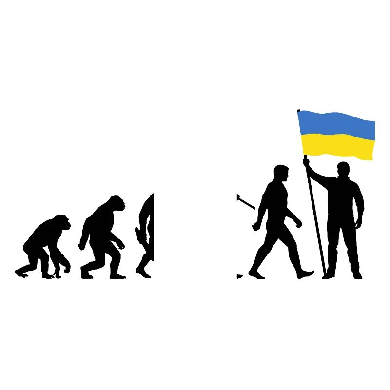 Ukraine - Evolution - Drapeau - Nation