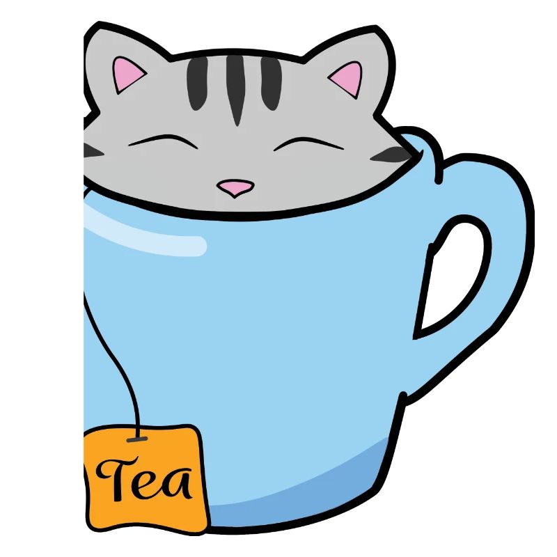 Teetasse Katze