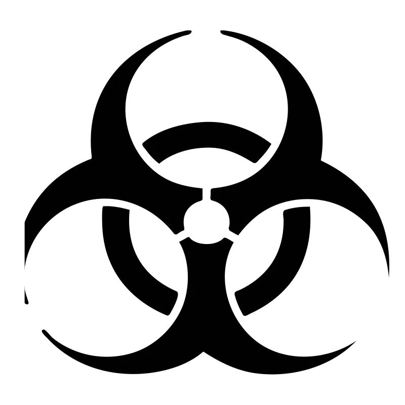 hardstyle biohazard Pullover