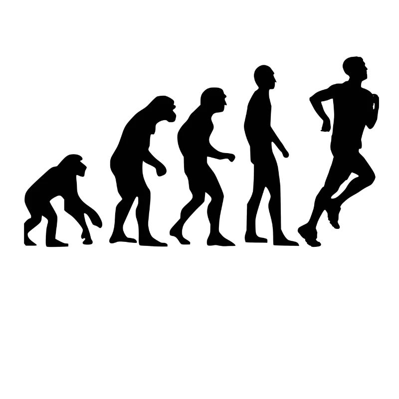 Course à pied Evolution humaine