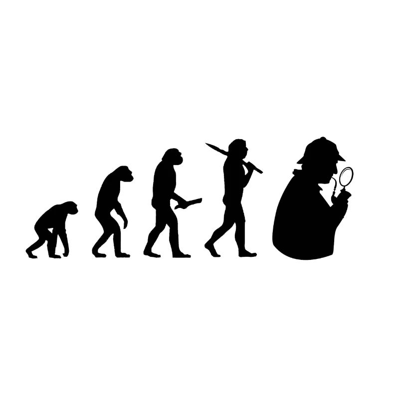 sherlock holmes Evolution Fortschritt Entwicklung