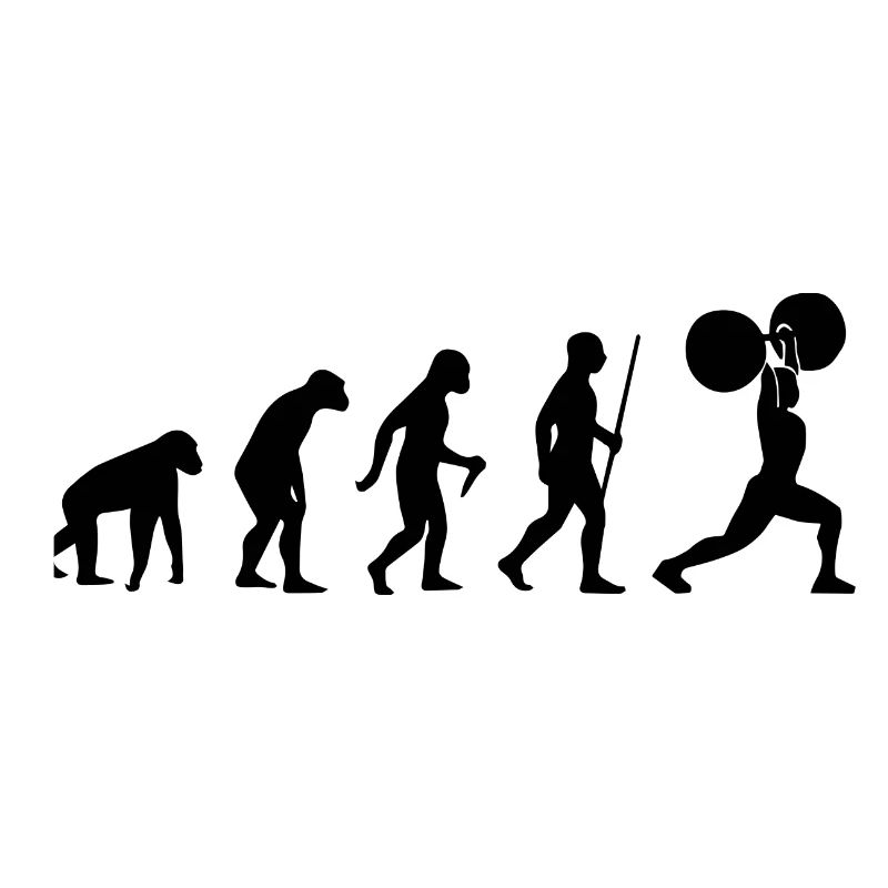 Human Evolution Weightlifting