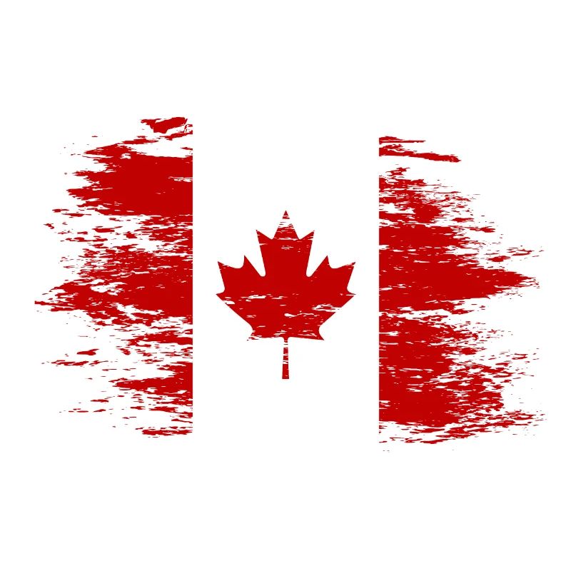 Drapeau du Canada utilisé